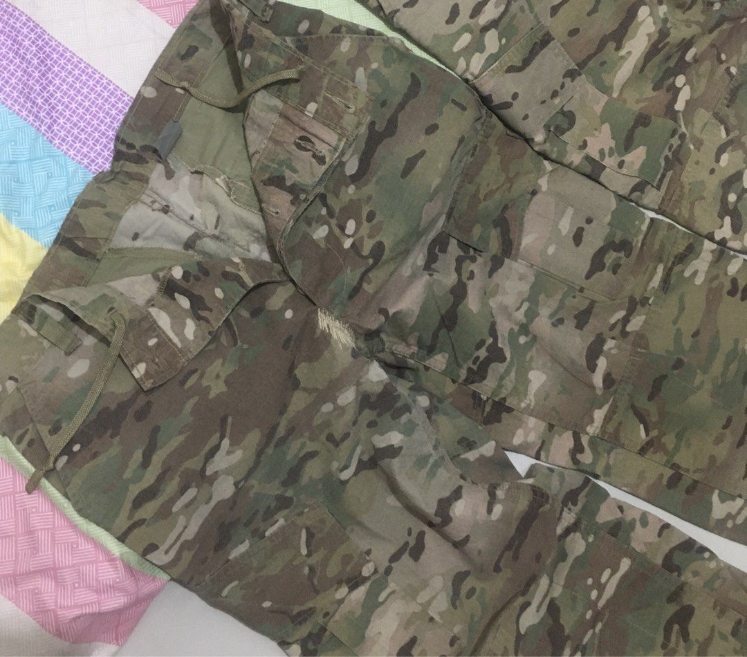 USGI MULTICAM TROUSER (Category: Trousers) located in Angeles City. Submitted by jepmanala60833 (Listing ID 1470233907, Image 2). Description: USGI MULTICAM TROUSER CAMOUFLAGE MEDIUM LONG MEDIUM SHORT 1,000 each plus sf .