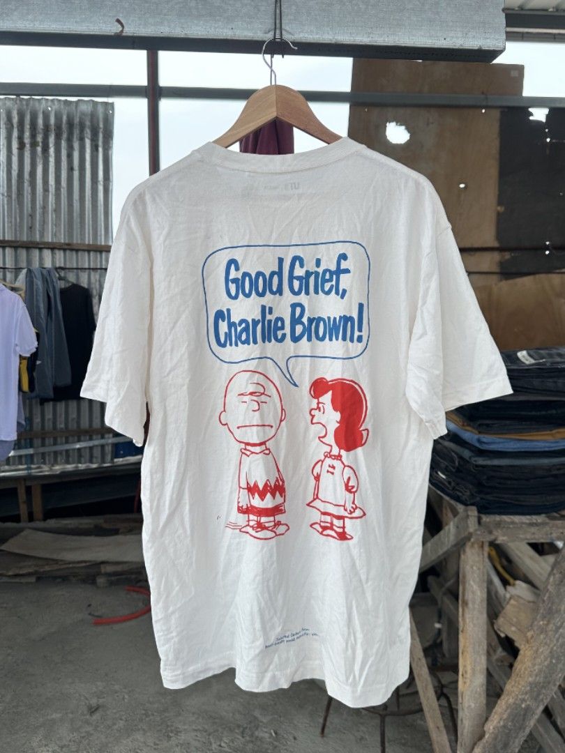 UT x Peanuts graphic tee (Category: Tshirts & Polo Shirts ) located in Davao. Submitted by boss_kel (Listing ID 1470147712, Image 2). Description: Fit to XL.