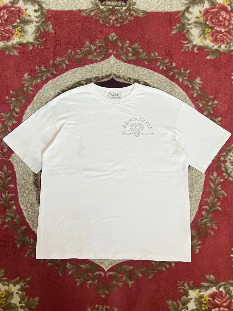 Vancarhell Rhinestone Skull White T-Shirt Size M (Category: Tshirts & Polo Shirts ) located in Manila. Submitted by pringlesssy (Listing ID 1470286662, Image 1). Description: Dimes: 22.5x 29 .