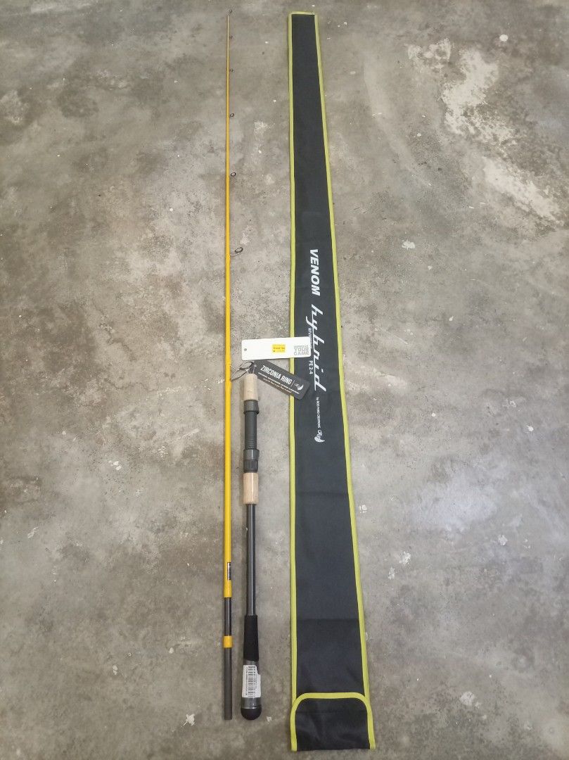 Venom Hybrid PE 2-4 Fishing Rod, Sports Equipment, Fishing on Carousell