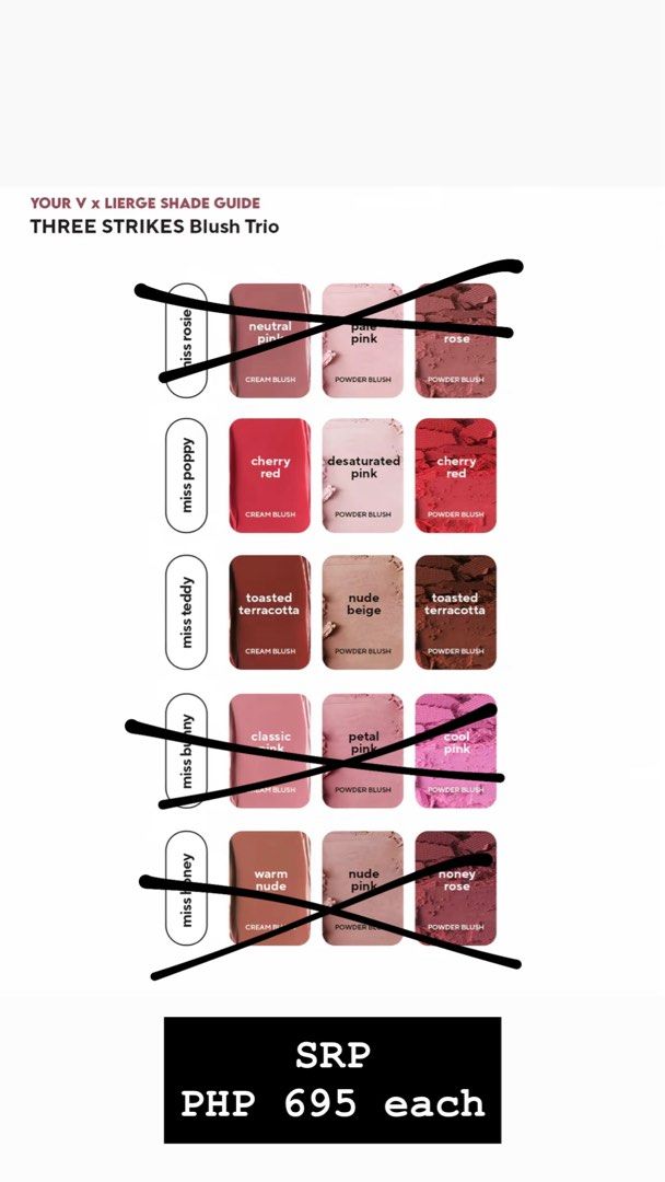 Vice Co x Lierge Makeup Collection Set (Category: Makeup) located in Quezon City. Submitted by shabooyah (Listing ID 1470283487, Image 2). Description: SELLING MY EXTRA VICE CO X LIERGE COLLECTION .