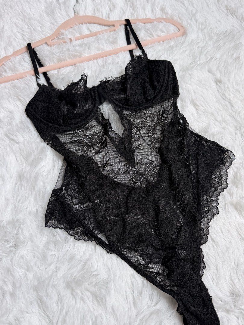 Victoria’s secret lace bodysuit (Category: Undergarments & Loungewear) located in Manila. Submitted by lovesgisele. (Listing ID 1470264884, Image 3). Description: size s.