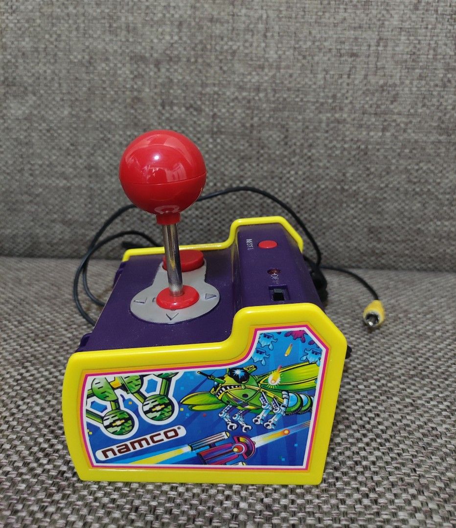 Pacman Coding On A Computer Vintage 2003 Jakks Pacific Namco Plug & Play TV Arcade Joystick ...