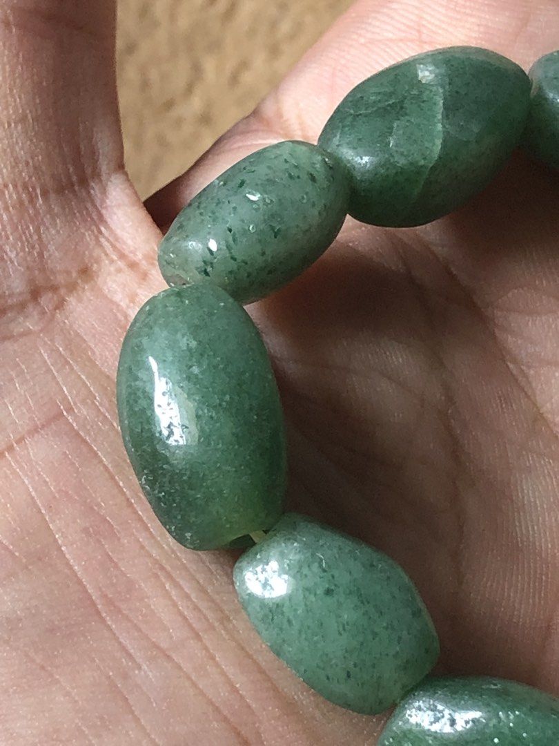 Vintage aventurine genuine (Category: Bracelets) located in Manila. Submitted by anneverz (Listing ID 1470204484, Image 2). Description: Genuine aventurine Bracelet .