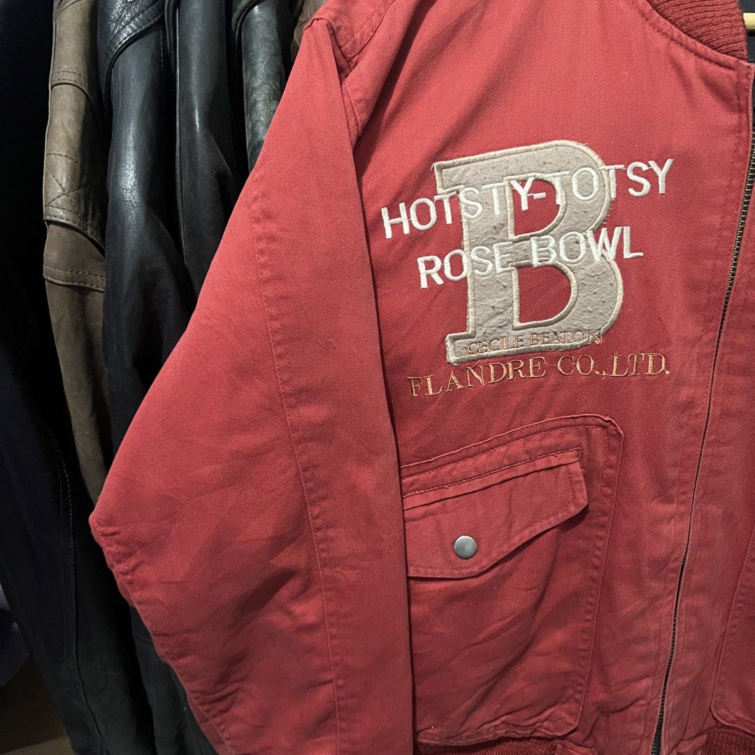 Vintage Cecile Beaton reversible bomber jacket (Category: Coats, Jackets and Outerwear) located in Baguio. Submitted by itsvintageclothing (Listing ID 1470294285, Image 3). Description: Length 25.5 Pit to pit 25.