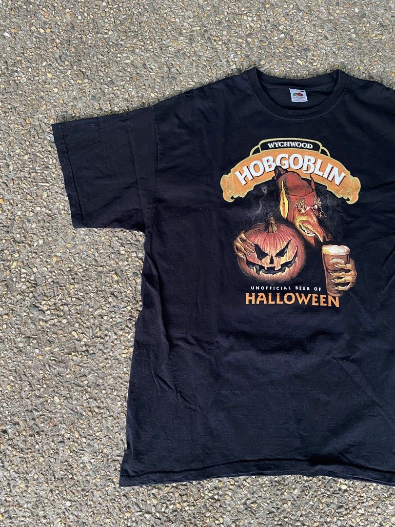 Vintage Halloween HobGoblin (Category: Tshirts & Polo Shirts ) located in Caloocan City. Submitted by webspot (Listing ID 1470215618, Image 2). Description: Vintage Halloween HobGoblin Size - XL Width - 23 Length - 30 .