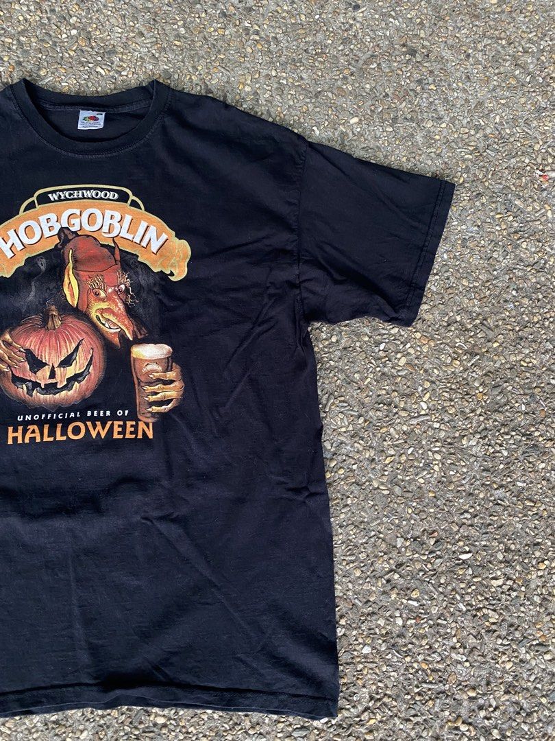 Vintage Halloween HobGoblin (Category: Tshirts & Polo Shirts ) located in Caloocan City. Submitted by webspot (Listing ID 1470215618, Image 3). Description: Vintage Halloween HobGoblin Size - XL Width - 23 Length - 30 .