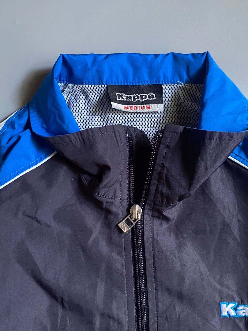 Vintage Kappa full-zip windbreaker jacket (Category: Coats, Jackets and Outerwear) located in Angeles City. Submitted by ian.thrift_ph (Listing ID 1470180994, Image 3). Description: W22 L27 Excellent Condition.