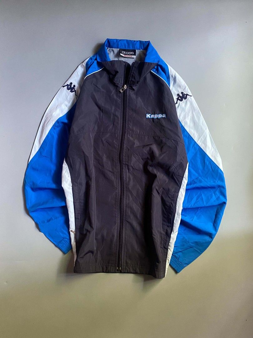 Vintage Kappa full-zip windbreaker jacket (Category: Coats, Jackets and Outerwear) located in Angeles City. Submitted by ian.thrift_ph (Listing ID 1470180994, Image 1). Description: W22 L27 Excellent Condition.