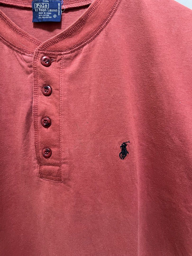 Vintage Ralph Lauren Rust Shirt (Category: Tshirts & Polo Shirts ) located in Manila. Submitted by thriftpoint99 (Listing ID 1470247421, Image 3). Description: 22x28 No issue Excellent condition.