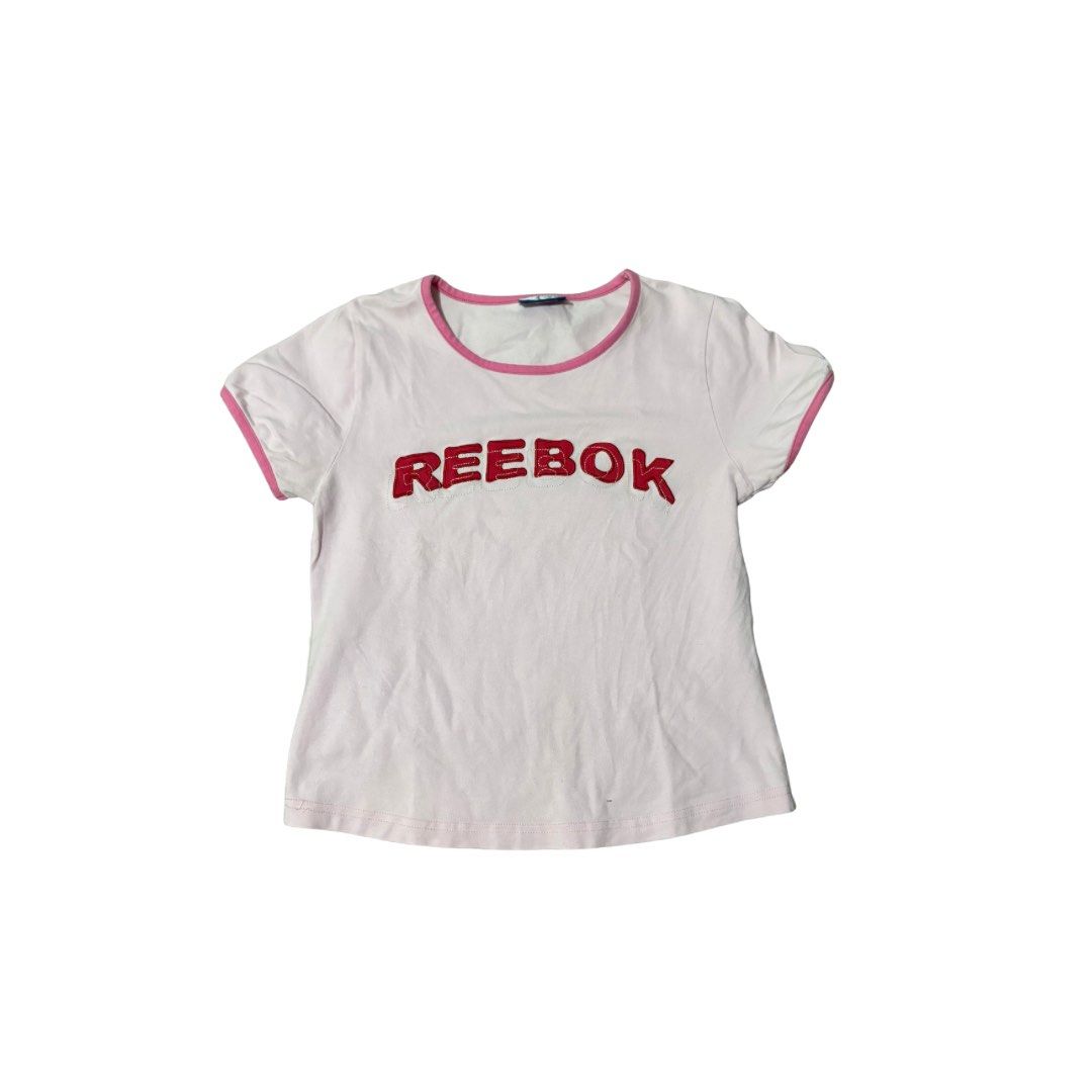 y2k vintage reebok ringer baby tee (Category: Shirts) located in Cainta. Submitted by e11ise (Listing ID 1470237552, Image 1). Description: can give measurements no issues.