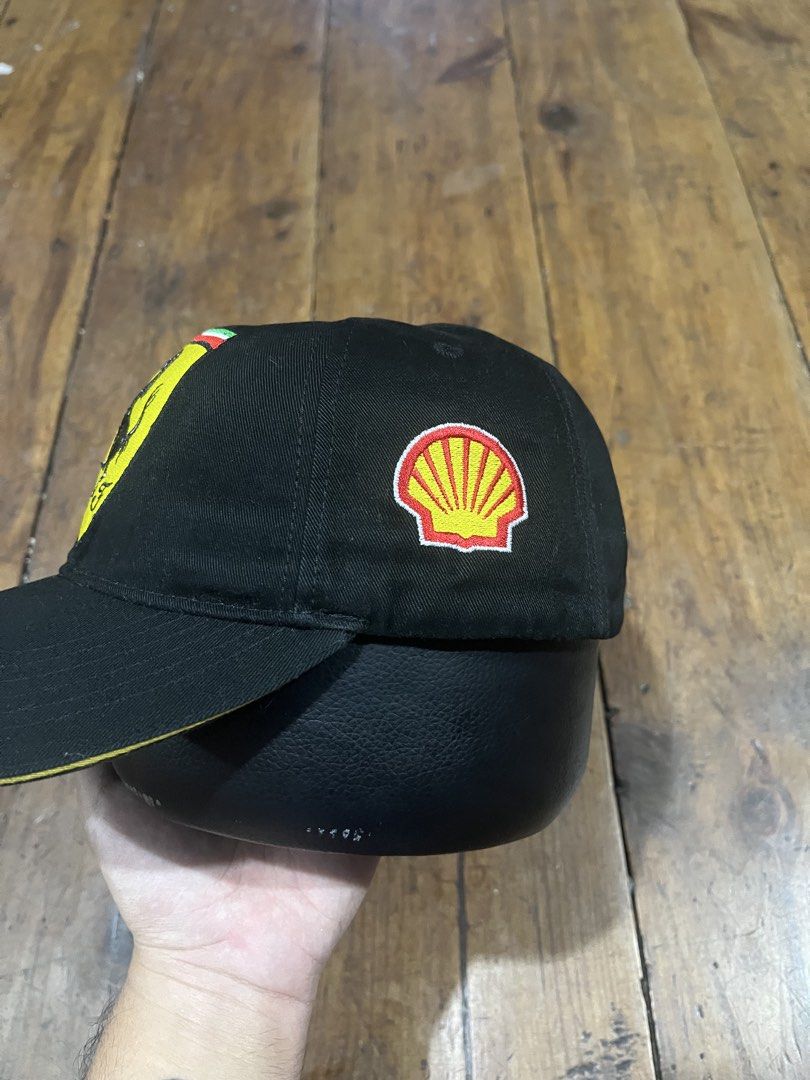 Vintage Scuderia Ferrari Logo Cap (Category: Caps & Hats) located in Baguio. Submitted by fishy___fish (Listing ID 1470232886, Image 2). Description: Vintage Scuderia Ferrari Logo Cap Strap adjuster No issues.