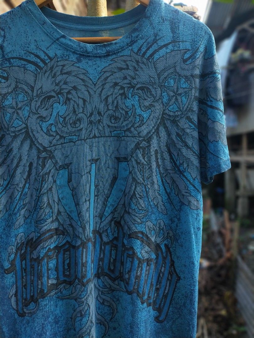 Vintage Throwdown band tee affliction design (Category: Tshirts & Polo Shirts ) located in Cagwait. Submitted by roundsociety_ph (Listing ID 1470228906, Image 3). Description: .