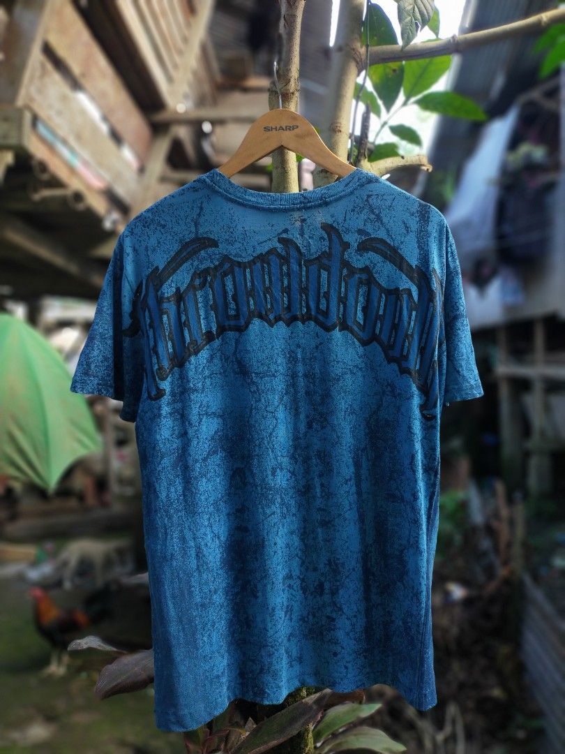 Vintage Throwdown band tee affliction design (Category: Tshirts & Polo Shirts ) located in Cagwait. Submitted by roundsociety_ph (Listing ID 1470228906, Image 2). Description: .