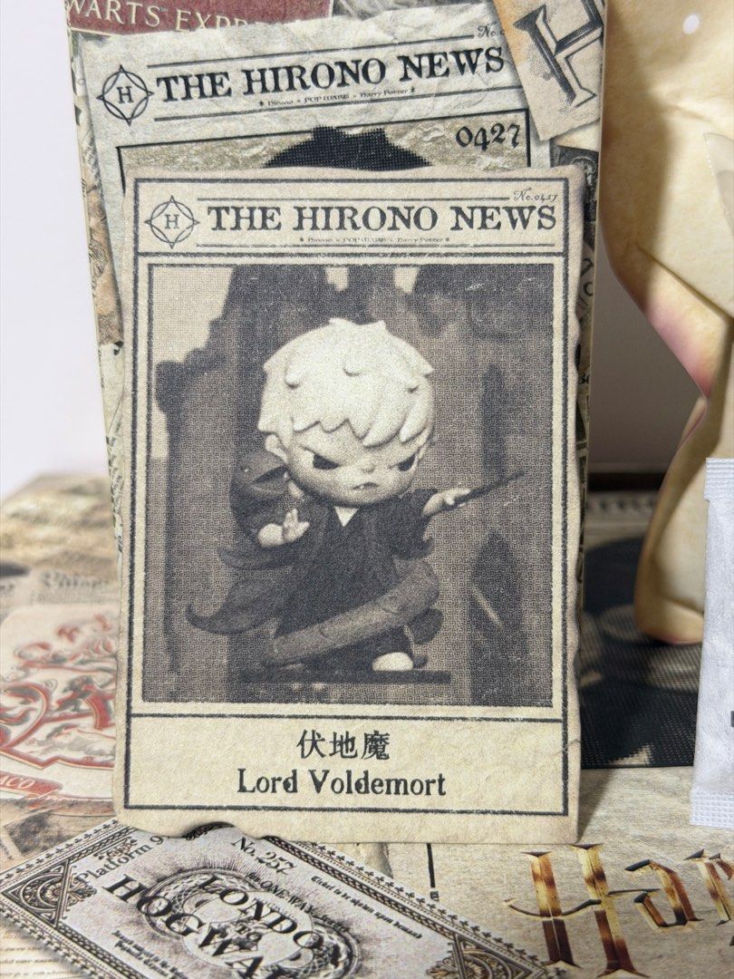 Voldemort - Hirono x Harry Potter Pop Mart (Category: Designer & Blind Box Toys) located in Manila. Submitted by pophiro.shop (Listing ID 1470310944, Image 1). Description: 🚨FOR SALE - SEALED FOIL🚨 ✅ Authentic ✅ With box, sealed foil, and card 💵 MOP: GCash / Maya / BPI / Gotyme 🚚 MOD: - Delivery: Grab / Lalamove (booking and fee by buyer) - Shipping: J&T / LBC (shipping paid by buyer) - delivery will depend on available schedule*.
