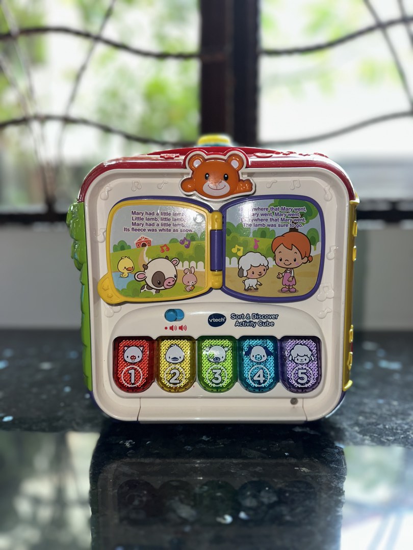 Match Computer Component Activity VTech Sort & Discover Activity Cube, Babies & Kids, Infant Playtime on ...