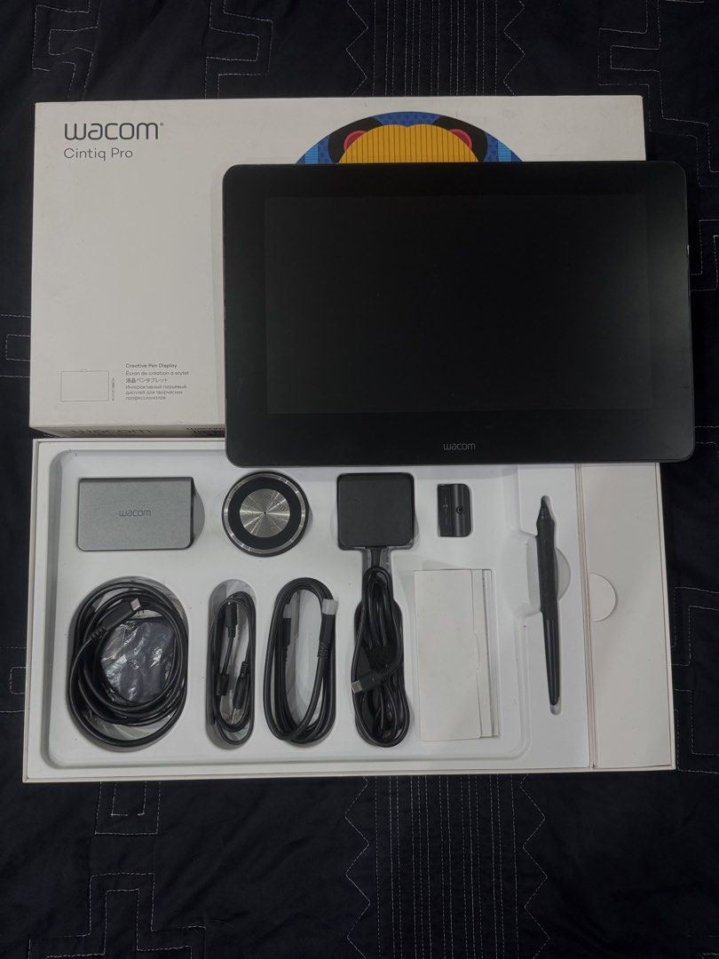 WACOM CINTIQ PRO 13 (Category: Laptops & Notebooks) located in Manila. Submitted by chingfj (Listing ID 1470228438, Image 1). Description: RFS: hindi na nagagamit. Nagamit lang for 2nd screen. Complete with box. .