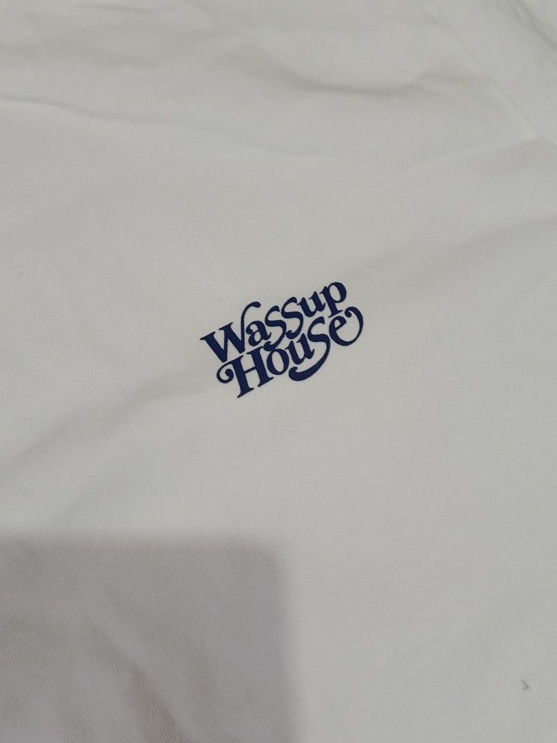 WASSUP HOUSE TSHIRT (freeshipping) (Category: Tshirts & Polo Shirts ) located in Quezon City. Submitted by gyl-stop (Listing ID 1470273446, Image 3). Description: free shipping 20.5 x 26.5 excellent condi cr: 9.8/10 issue: dot stain and dot yellow stain di halat.