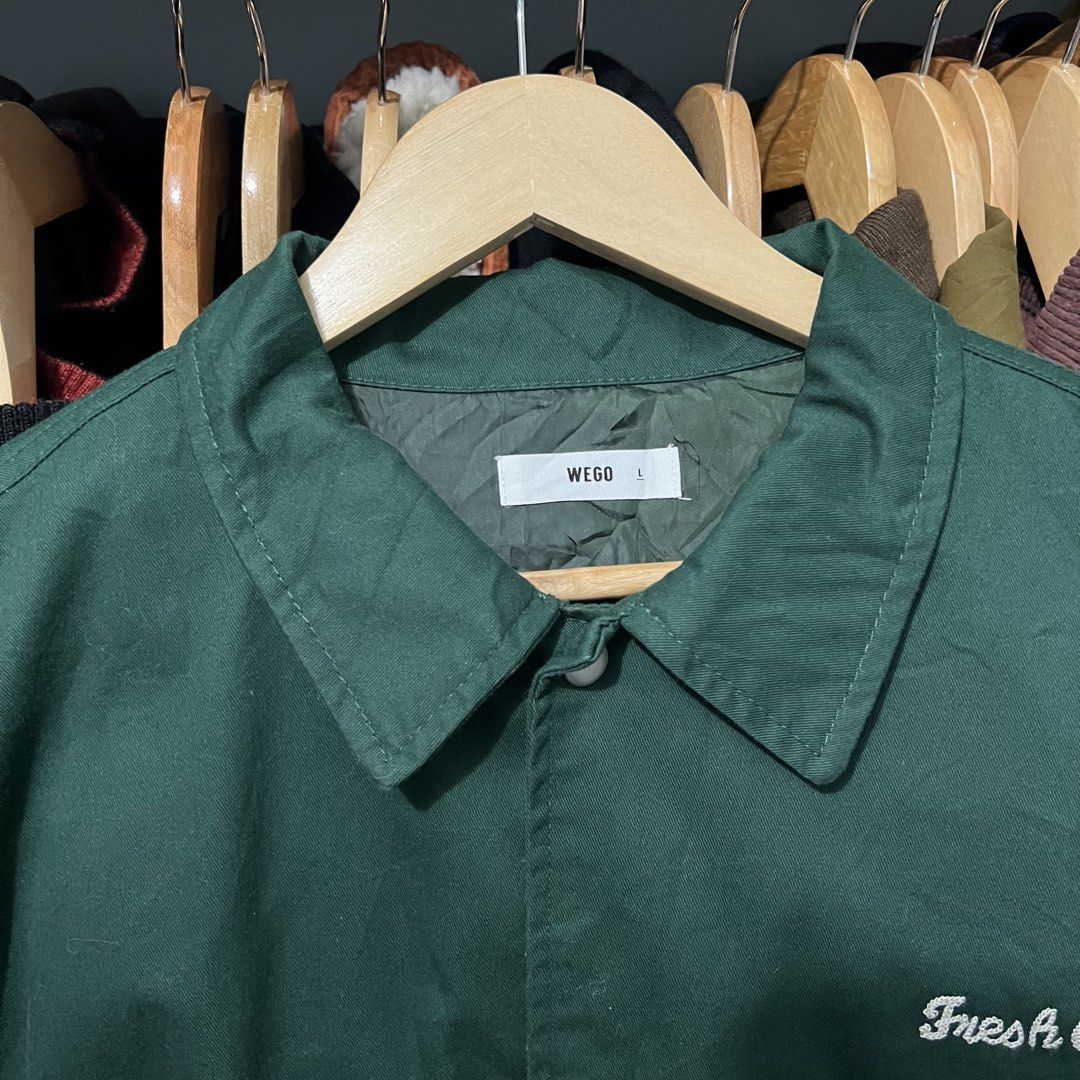 Wego varsity jacket (Category: Coats, Jackets and Outerwear) located in Baguio. Submitted by itsvintageclothing (Listing ID 1470267060, Image 2). Description: Length 27.5 Pit to pit 26.