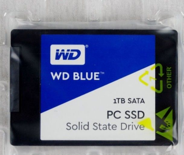 Western Digital WD Blue 1TB SATA PC SSD (Category: Hard Disks & Thumbdrives) located in Dasmarinas. Submitted by pcbest (Listing ID 1470146240, Image 1). Description: - Brand: Western Digital (WD) Blue - Capacity: 1TB SATA PC Solid State Drive - Size: 2.5-inch form factor (compatible with most laptops and desktop PCs) - Condition: Brand new, sealed inside clear plastic packaging - Performance: Fast storage upgrade for quick boot times and smooth 