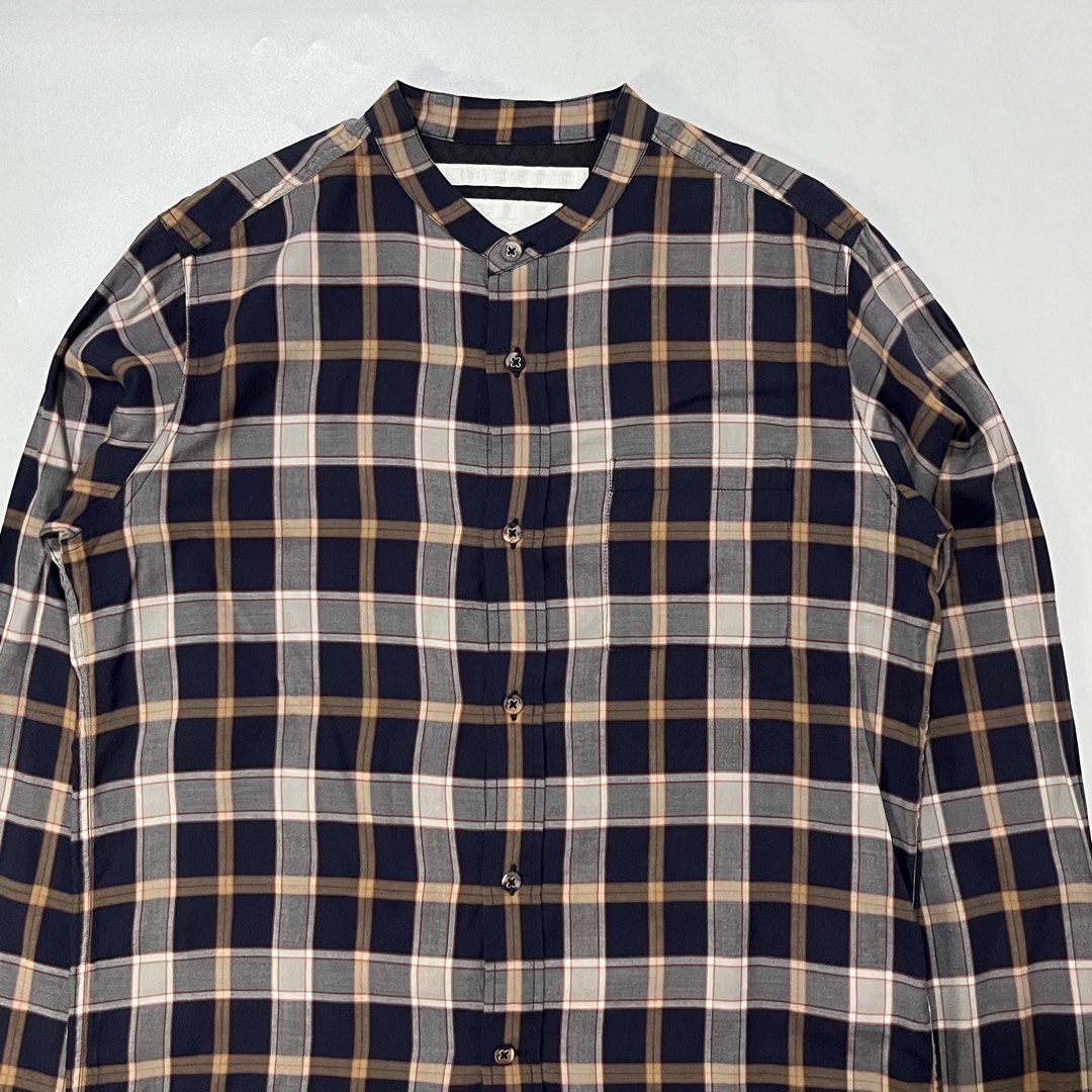 WHITE MOUNTAINEERING FLANNEL SHIRT (Category: Luxury Apparel) located in Bacolod City. Submitted by the.finest (Listing ID 1470334761, Image 3). Description: White Mountaineering Stand Collar Flannel Shirt Tag Size: 1 Width: 21.5 Length: 28-29 Condition: 9/10 5,000+shipping fee.