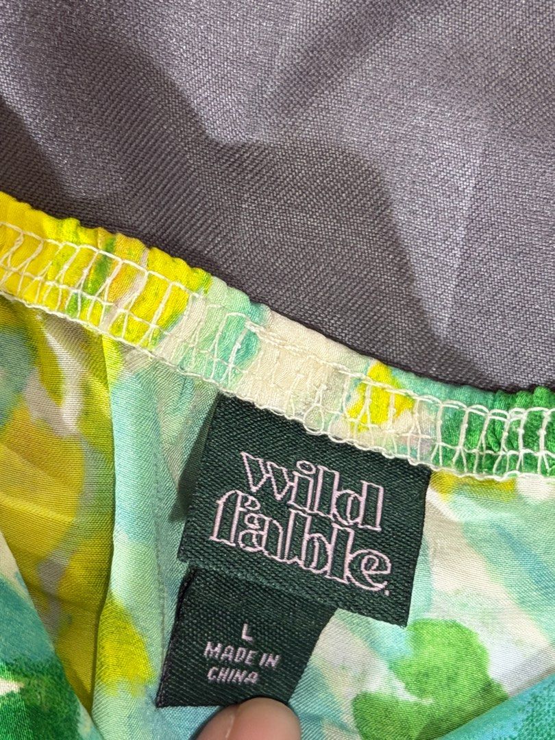 Wild Fable, unique piece - summer top (Category: Blouses) located in Cavite. Submitted by mevynn (Listing ID 1470161103, Image 3). Description: declutterring what you see is what you get size: med-large fave ⭐️⭐️⭐️ 💳 gotyme, gcash or BPi 🚚 lalamove or jnt.