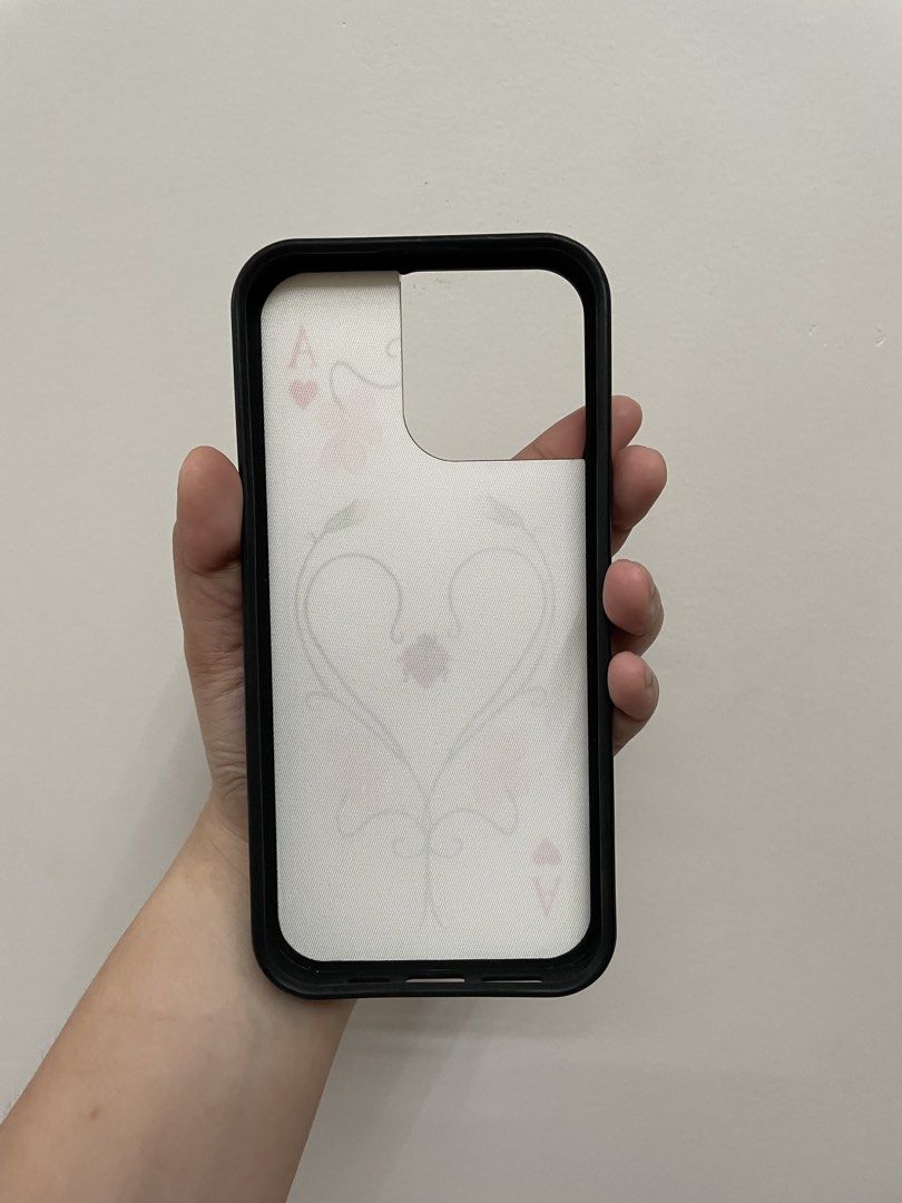 Wildflower Iphone 16 Pro Max Case (Category: Cases & Sleeves) located in Manila. Submitted by sheisdecluttering (Listing ID 1470253153, Image 2). Description: used but not abused n0t 0G.