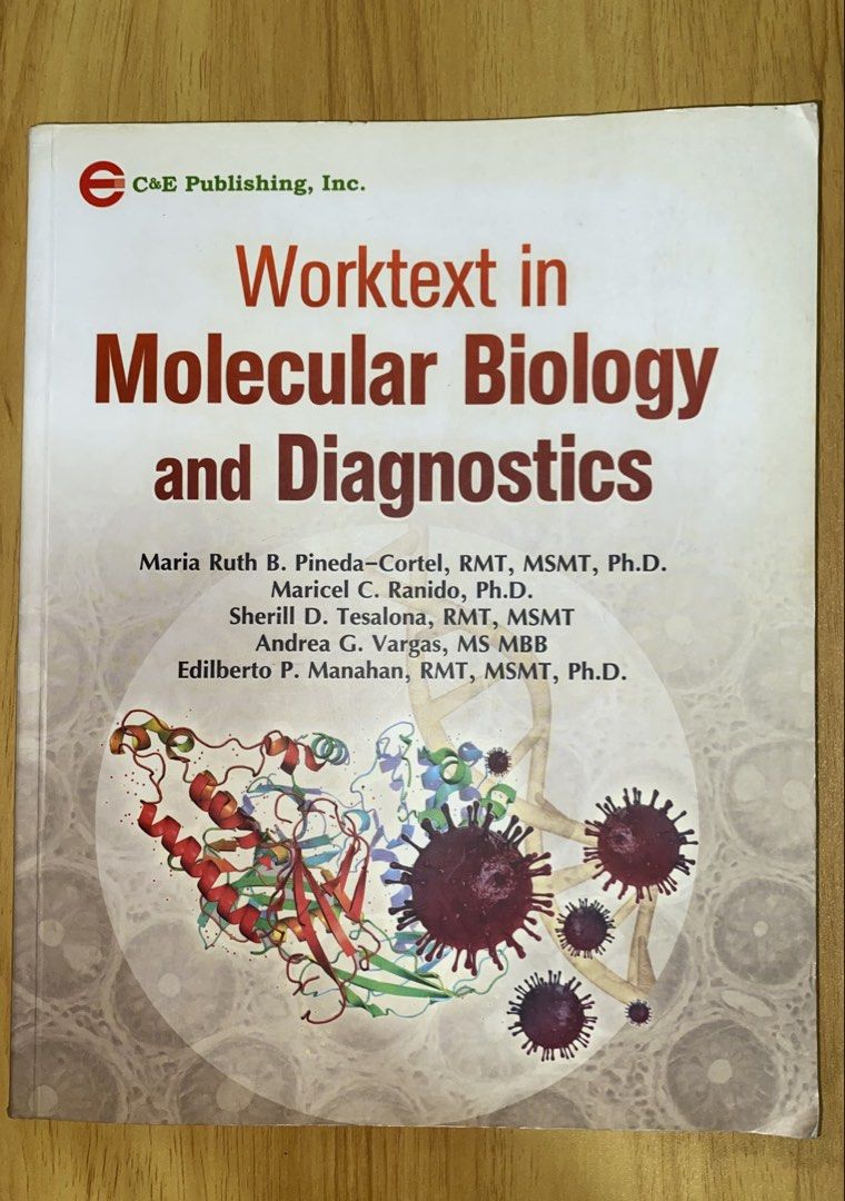Worktext in Molecular Biology and Diagnostics (Category: Textbooks) located in Caloocan City. Submitted by elmkai (Listing ID 1470256916, Image 1). Description: 📚 Condition: * Complete pages * Minimal annotations * Cover has yellowish discoloration 📍 Location: South Caloocan (Monumento) 💳 MOP: GCash 📦 Shipping: Lalamove / J&T Express 📌 RFS: Passed the MedTech boards. Buyer will shoulder the shipping fee. Feel free to message me for inquiries