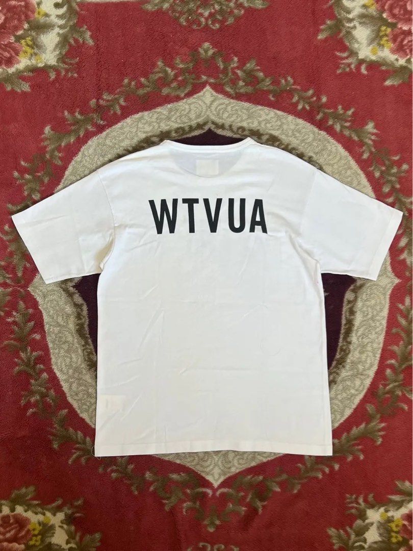 WTAPS White Logo T-Shirt Size 01 (Category: Tshirts & Polo Shirts ) located in Manila. Submitted by pringlesssy (Listing ID 1470219506, Image 3). Description: - Brand: WTAPS Dimes: 19.5x28.