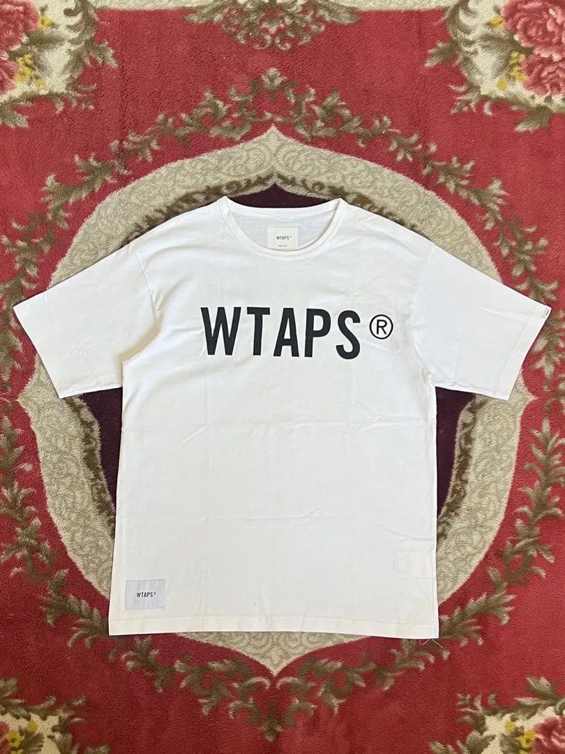 WTAPS White Logo T-Shirt Size 01 (Category: Tshirts & Polo Shirts ) located in Manila. Submitted by pringlesssy (Listing ID 1470219506, Image 1). Description: - Brand: WTAPS Dimes: 19.5x28.