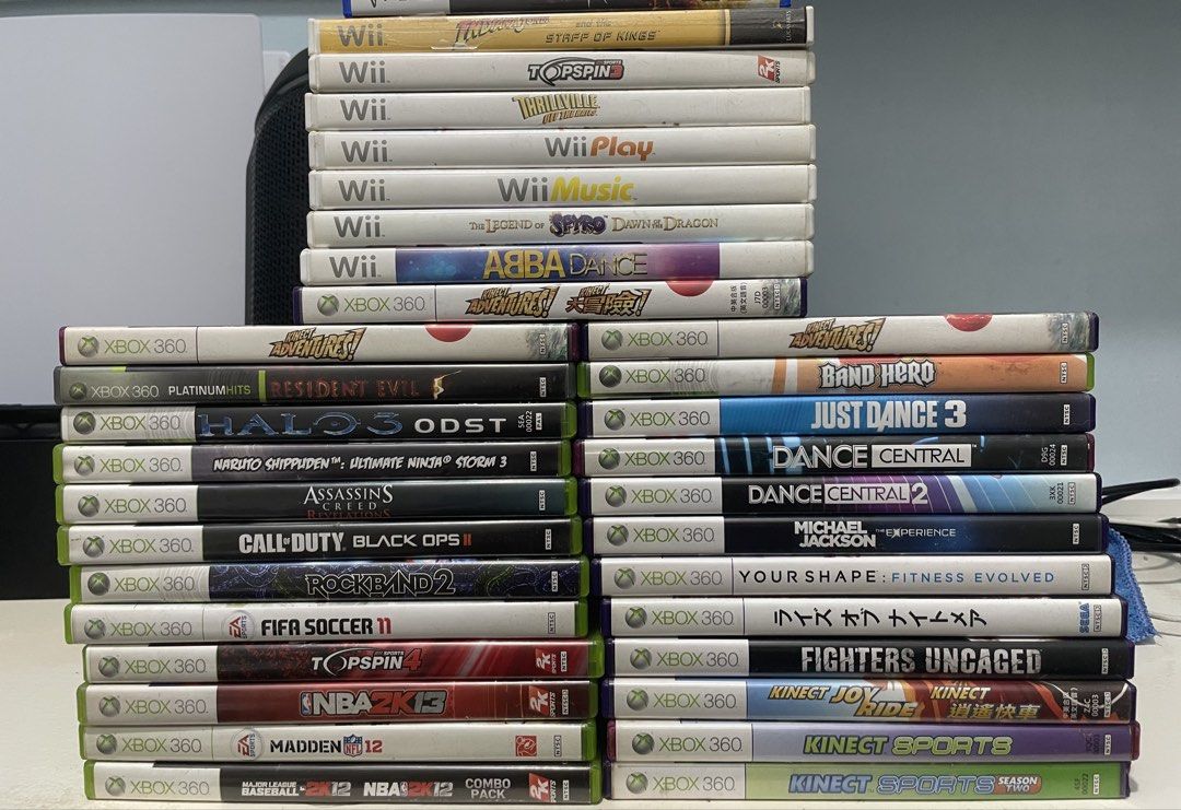 XBOX 360 TAKE ALL ONLY 25 GAMES (Category: Xbox) located in Mandaluyong City. Submitted by just.dimitrius (Listing ID 1470226115, Image 1). Description: Decluttering Some with manuals via Lalamove or J&T Payment first policy 📍Mandaluyong.
