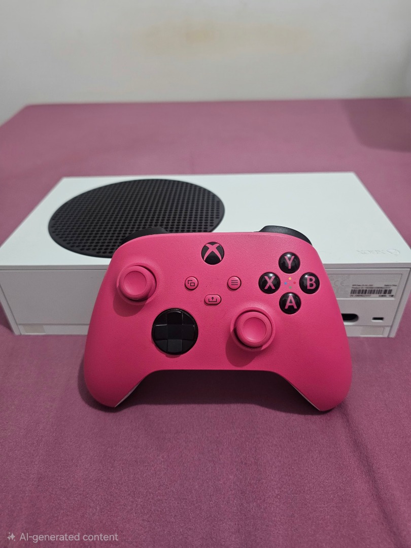 Xbox Series S (512GB) Console with Pink Controller and Case, Video ...