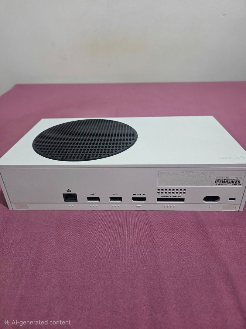 Xbox Series S (512GB) Console with Pink Controller and Case (Category: Xbox) located in Quezon City. Submitted by normzzz (Listing ID 1470317171, Image 3). Description: For Sale: - Xbox Series S (512GB) console in clean white. - Includes original pink wireless controller. - NO BOX, but comes with a black carrying case for easy storage and travel. - All cables included (Power cable and HDMI cable). Quezon City area..