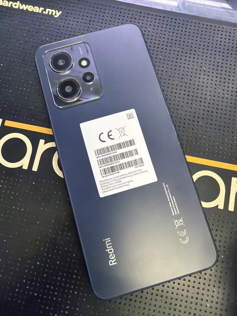 Xiaomi Redmi Note 12 Black 256GB, Mobile Phones & Gadgets, Mobile ...