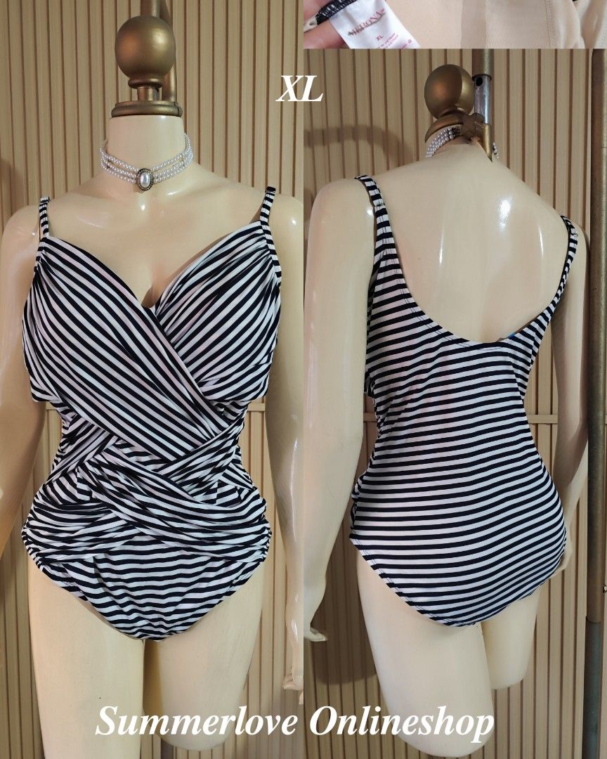 (XL) Merona Plus Size Swimsuit (Category: Bikinis & Swimsuits) located in Paranaque City. Submitted by tanz2014 (Listing ID 1470251333, Image 1). Description: 🥀𝐏𝐋𝐔𝐒 𝐒𝐈𝐙𝐄 𝐒𝐖𝐈𝐌𝐖𝐄𝐀𝐑🥀 🌻Like New🌻 🌼Brand: MERONA ➡️Built in Pad ➡️Tummy Control 🌸Size: XL 💸Mine: P330 🔺All Items are PRELOVED in good condition. 🔺Please do manage your expectations. 🔺WASH before USE‼️ 🔺BUY at your own RISK‼️ ❌NO RETURN, NO EXCHANGE POLICY❌ 🚫BOGUS B