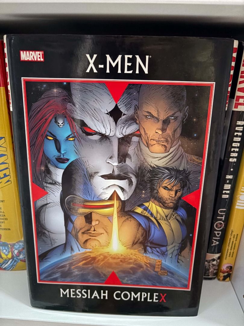 X-Men: Messiah Complex (Hardcover) (Category: Comics & Manga) located in Quezon City. Submitted by choybee_poppers (Listing ID 1470192264, Image 1). Description: Very good condition. No issues. Collects X-Men: Messiah Complex One-Shot, Uncanny X-Men (1963) #492-494, New X-Men (2004) #44-46, X-Men (2004) #205-207, X-Factor (2005) #25-27 Payments via Gcash or BPI Shipping via Grab/Lalamove at Buyer's expense Location: Commonwealth, Quezon City.