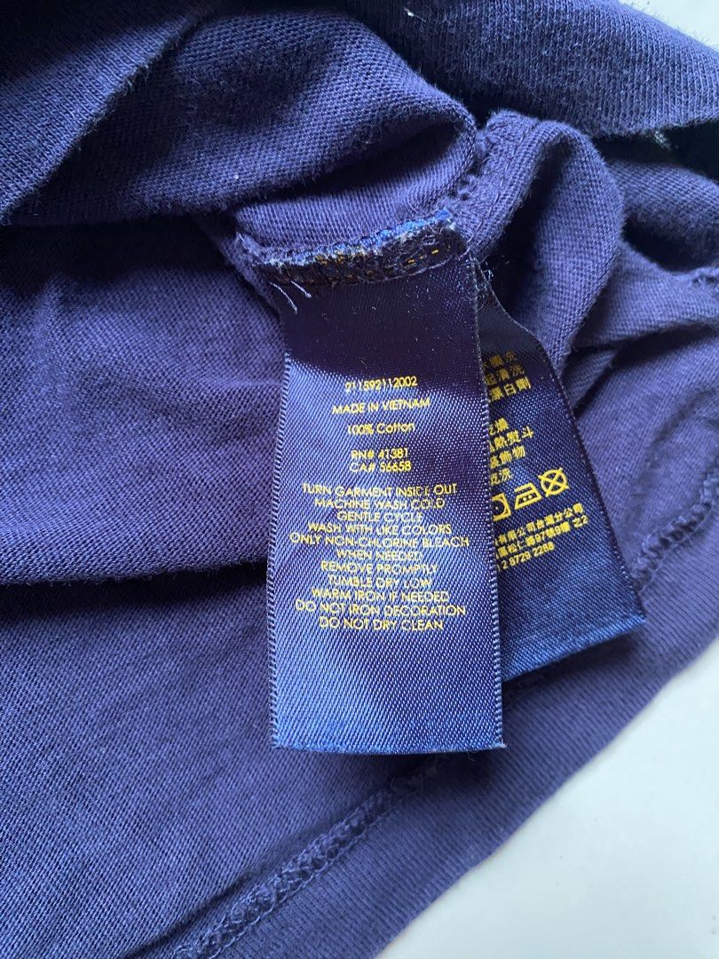 Polo Ralph Lauren Shirt (Category: Shirts) located in San Miguel. Submitted by dearestfriend (Listing ID 1470151080, Image 2). Description: Measurements: Width: 18" Length: 26" Issue(s): graphic peeling NEGOTIABLE!.