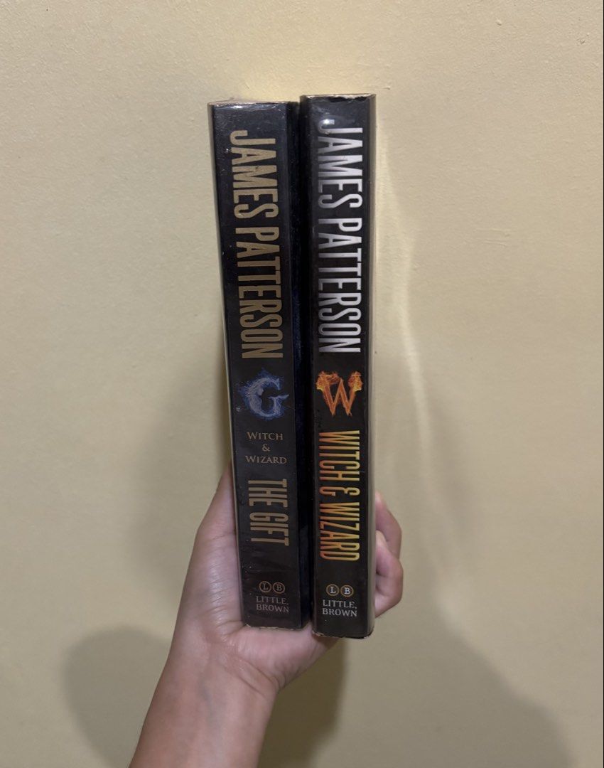 YA Fantasy Books Bundle (Category: Storybooks) located in Bacolod City. Submitted by hajireads (Listing ID 1470322022, Image 2). Description: HEY! 📣 ALL BOOKS are still intact and readable, but please take note of the following: ⭐️These books are old and have some flaws due to prolonged storage. ⭐️ALL BOOKS have FOXING and TANNED PAGES. ⭐️Some pages have handwritten notes (previous owner's name and date). LIST: ⭐️Witch & Wizard by James Patterso