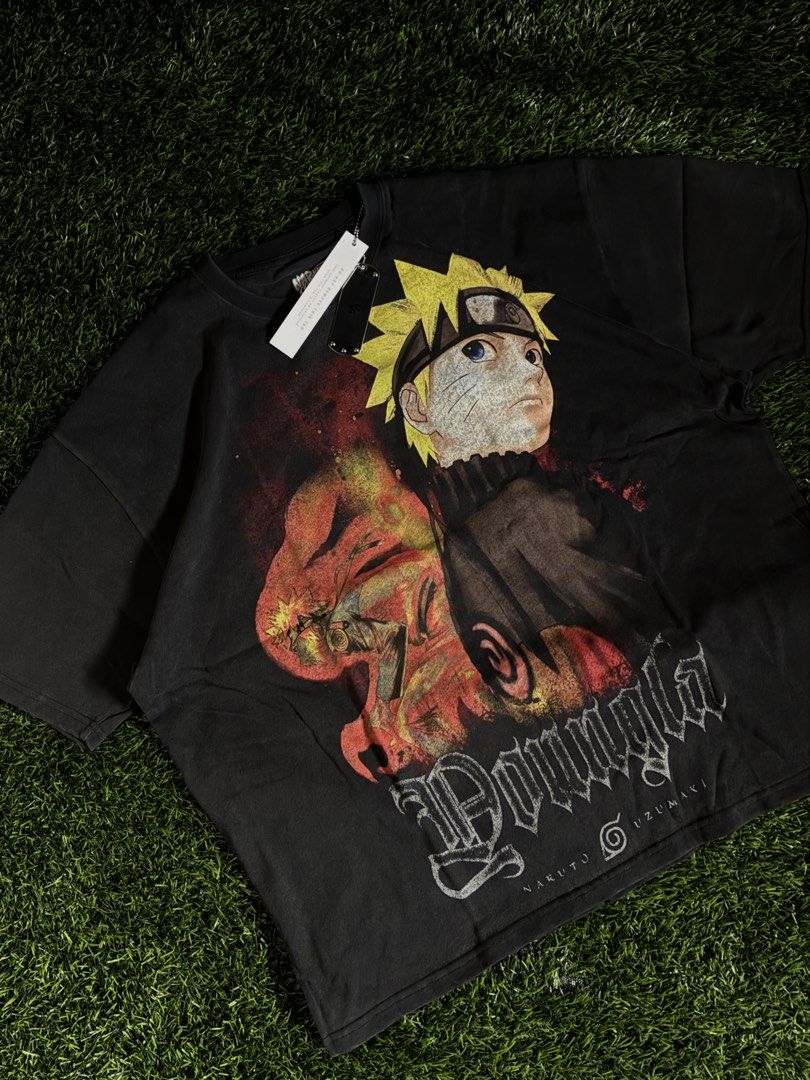 YoungLA Naruto Artwork Tees (Category: Activewear) located in Caloocan City. Submitted by thehausofathletes.phonig (Listing ID 1470228968, Image 1). Description: [READY TO SHIP] YoungLA Naruto Artwork Tees ₱3,800 - MEDIUM MATERIAL: 100% Cotton FABRIC WEIGHT: 250 GSM FIT: Loose. DESIGN: In collaboration with Naruto, a loose-fit graphic tee featuring standout artwork inspired by characters and moments from the Naruto universe. Each design uses bold