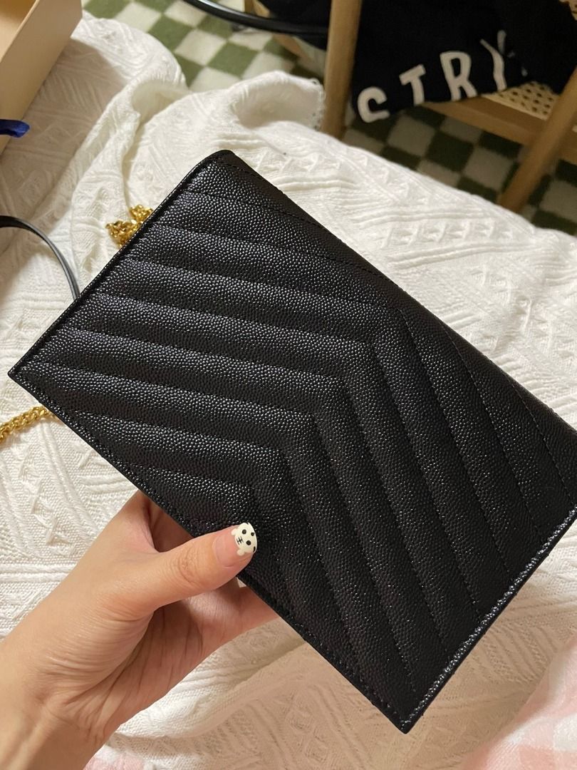 YVES SAINT LAURENT YSL Cassandre Chain Crossbody, Luxury, Bags ...