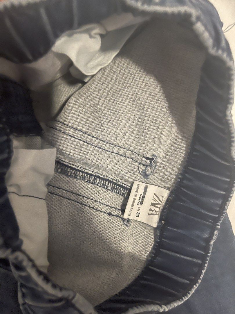 Zara Kids Dark Denim Pants (Category: Babies & Kids Fashion) located in Mandaluyong City. Submitted by drpshop (Listing ID 1470200941, Image 3). Description: Mint condition, missing string only. Fits 1-2 year old garterized. RFS- Outgrown. First to pay basis!.