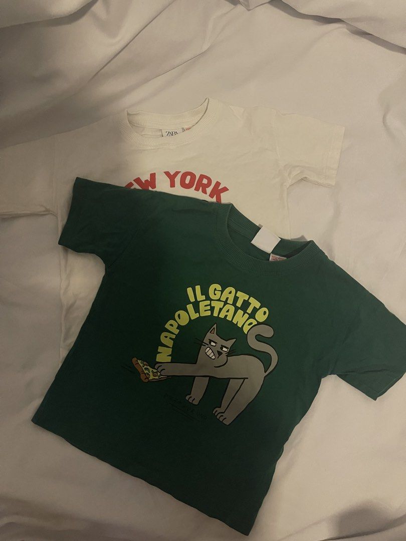 Zara Kids Shirts Bundle (Category: Babies & Kids Fashion) located in Mandaluyong City. Submitted by drpshop (Listing ID 1470201720, Image 2). Description: Lighly used,no flaws. Fits 1-2 years old, reason for selling-outgrown. First to pay basis..