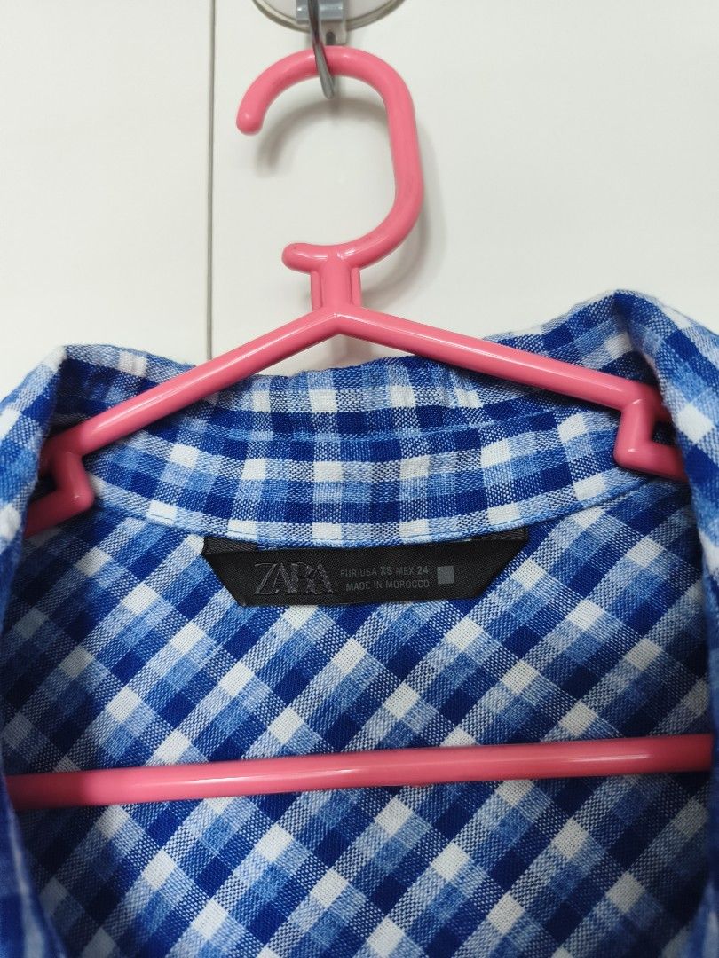 Zara Short Checkered Jumpsuit (Category: Jumpsuits) located in Manila. Submitted by smilefashion08 (Listing ID 1470159004, Image 2). Description: Original Zara.
