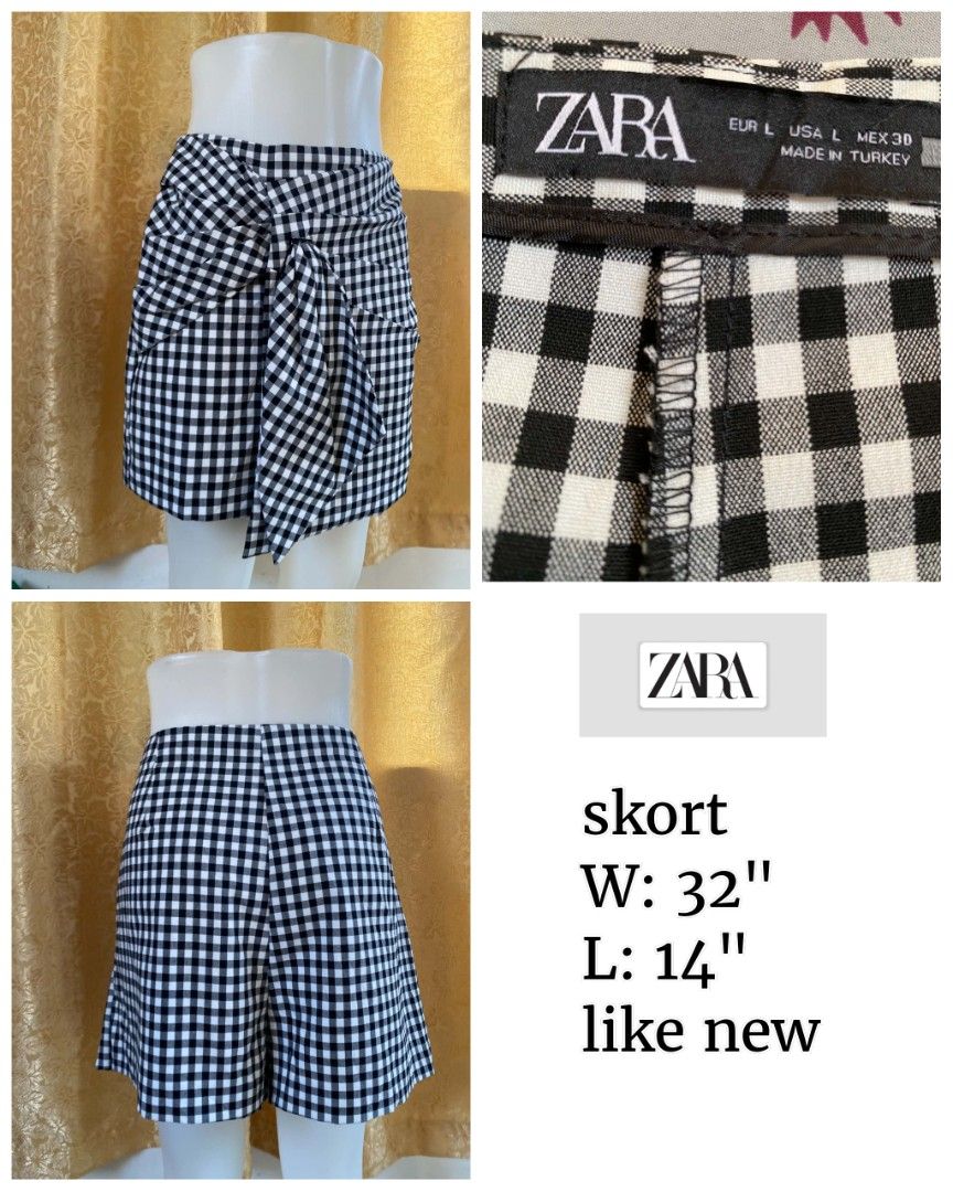 Zara skort (Category: Other Bottoms) located in Midsayap. Submitted by leighdeelovelylocks (Listing ID 1470267761, Image 1). Description: handpicked and carefully thrifted.