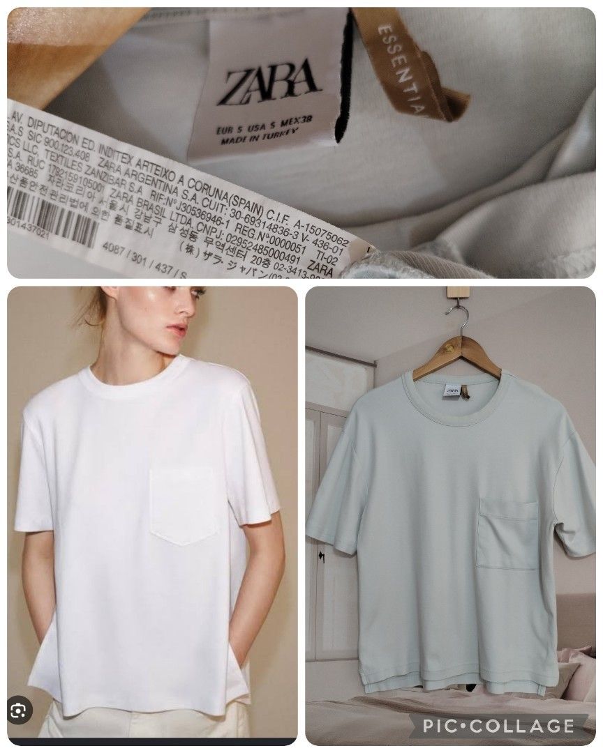 Zara tee (Category: Shirts) located in Lucena. Submitted by styleddsc (Listing ID 1470242598, Image 1). Description: Small to medium.