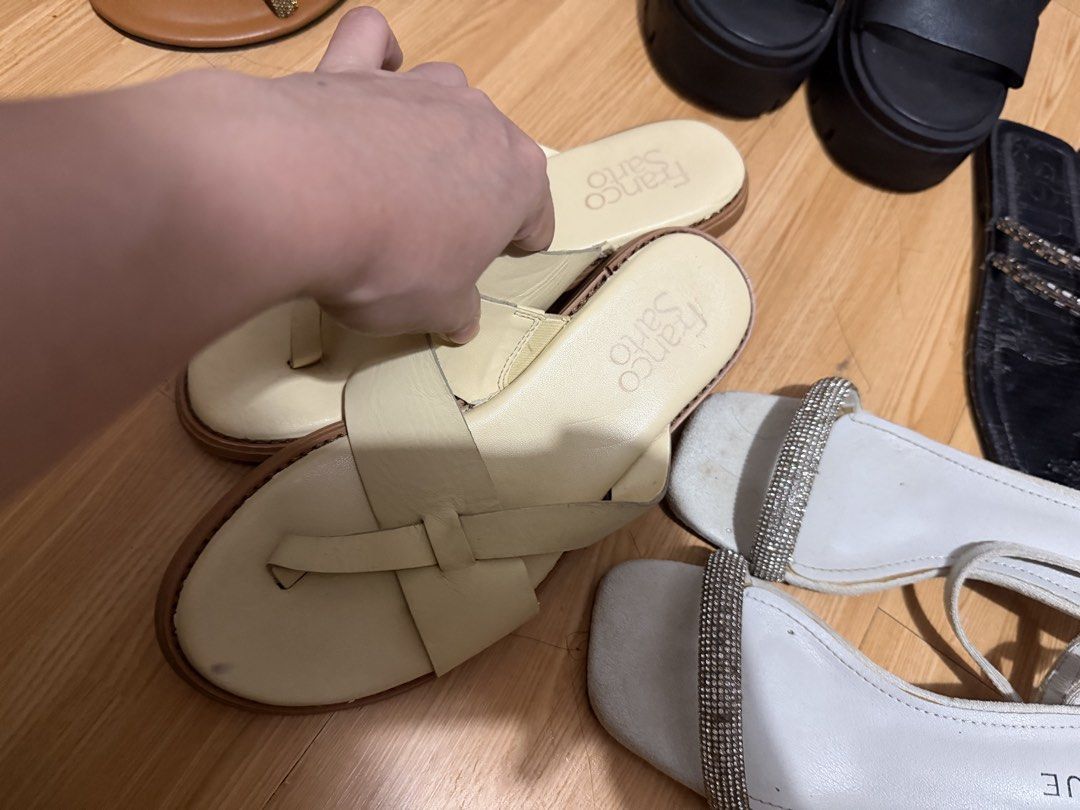 Zara Womens size 36 Sandals Bundle (Category: Sandals) located in Cebu City. Submitted by sultrychicmary (Listing ID 1470182654, Image 3). Description: take all for 899 please see condition on the ohotos posted.