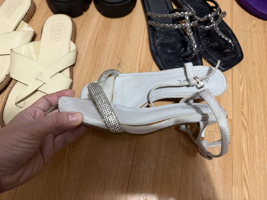Zara Womens size 36 Sandals Bundle (Category: Sandals) located in Cebu City. Submitted by sultrychicmary (Listing ID 1470182654, Image 2). Description: take all for 899 please see condition on the ohotos posted.
