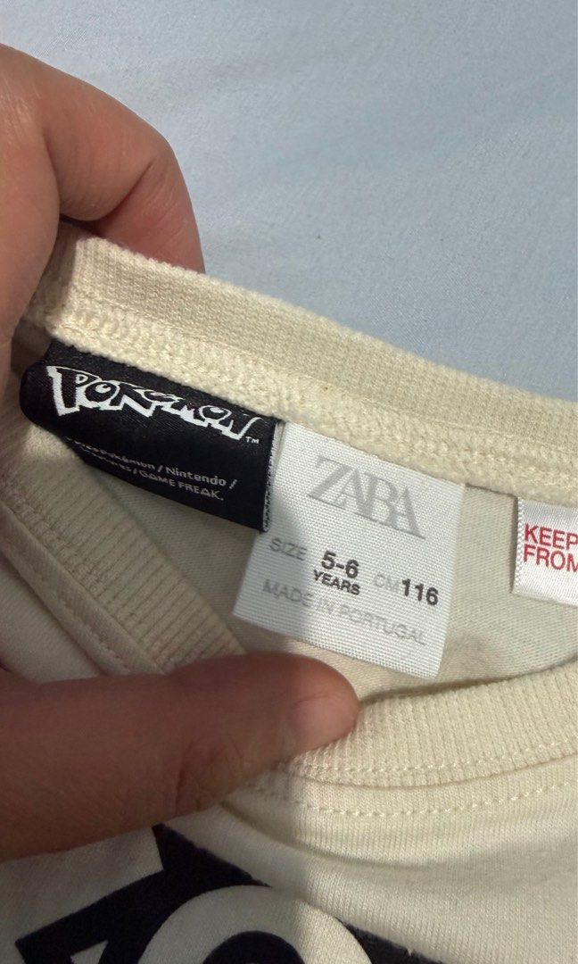 Zara x Pokemon 5-6y/o (Category: Babies & Kids Fashion) located in Quezon City. Submitted by dinesaur (Listing ID 1470239632, Image 2). Description: .