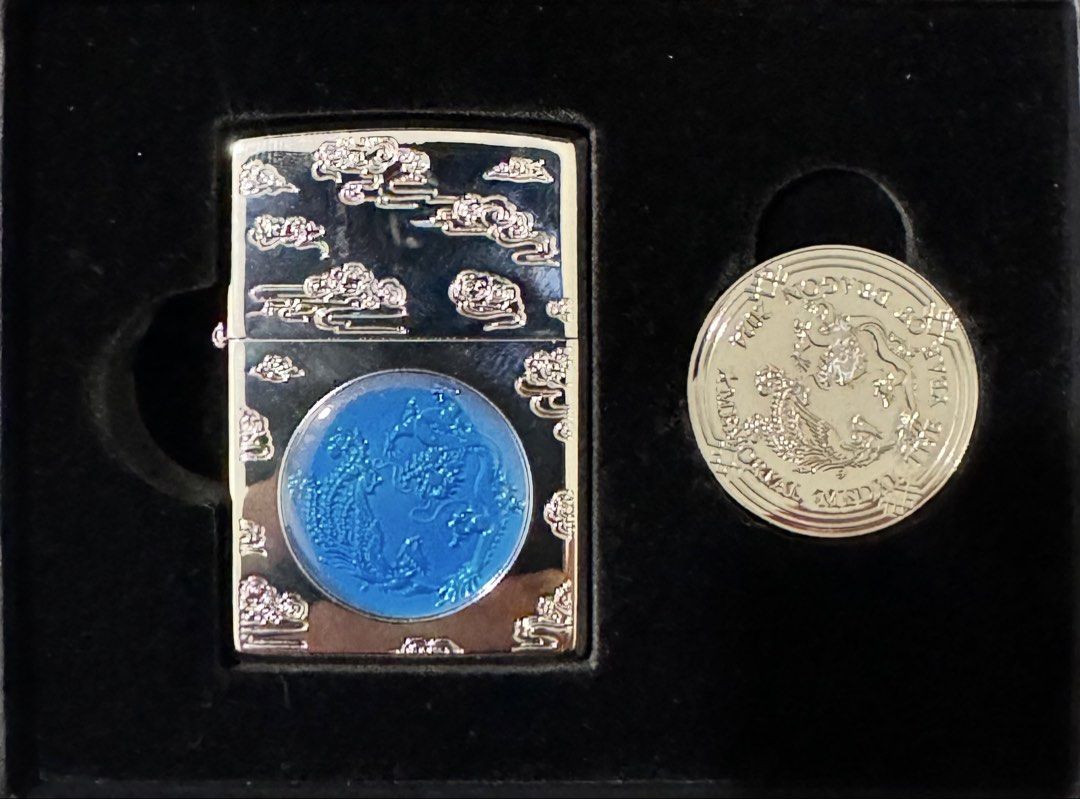 Zippo Asia Limited Edition 2024 Year of Dragon & Armor Crystal Skull ...
