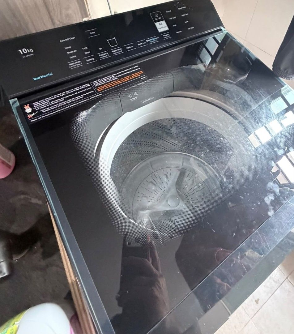 Washer Machine Values 10kg Washing Machine Dual Waterfall LTL 10MVW0T, TV & Home Appliances ...